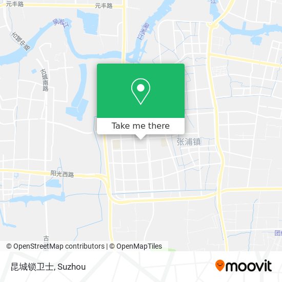 昆城锁卫士 map