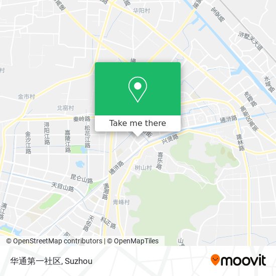 华通第一社区 map