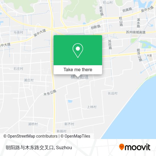 朝阳路与木东路交叉口 map