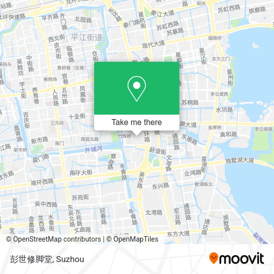 彭世修脚堂 map
