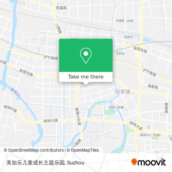 美加乐儿童成长主题乐园 map