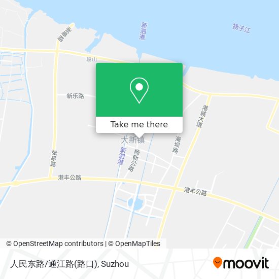 人民东路/通江路(路口) map