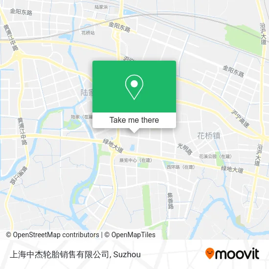 上海中杰轮胎销售有限公司 map