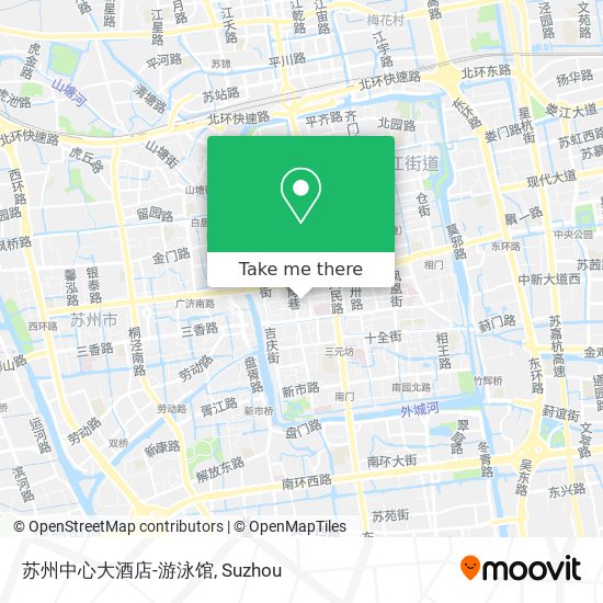 苏州中心大酒店-游泳馆 map