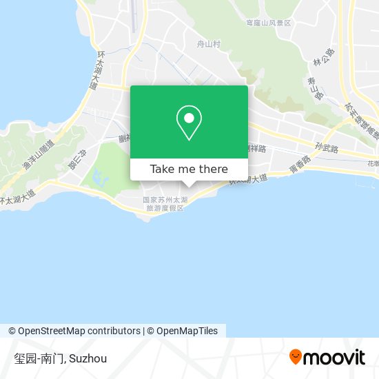 玺园-南门 map
