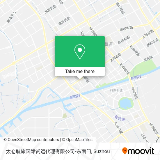 太仓航旅国际货运代理有限公司-东南门 map