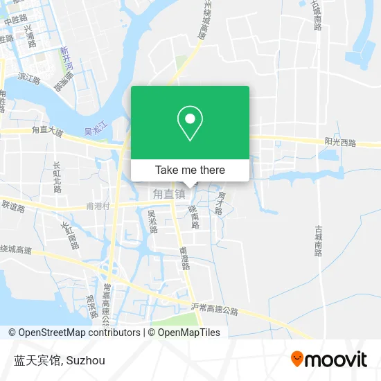 蓝天宾馆 map