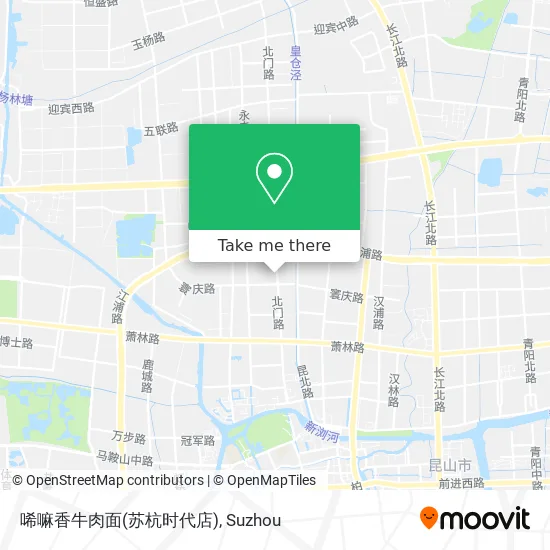 唏嘛香牛肉面(苏杭时代店) map