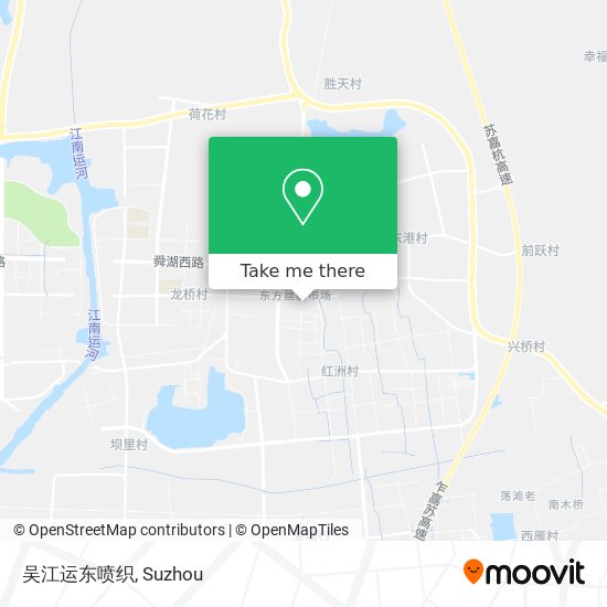 吴江运东喷织 map