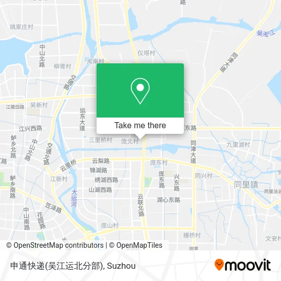 申通快递(吴江运北分部) map