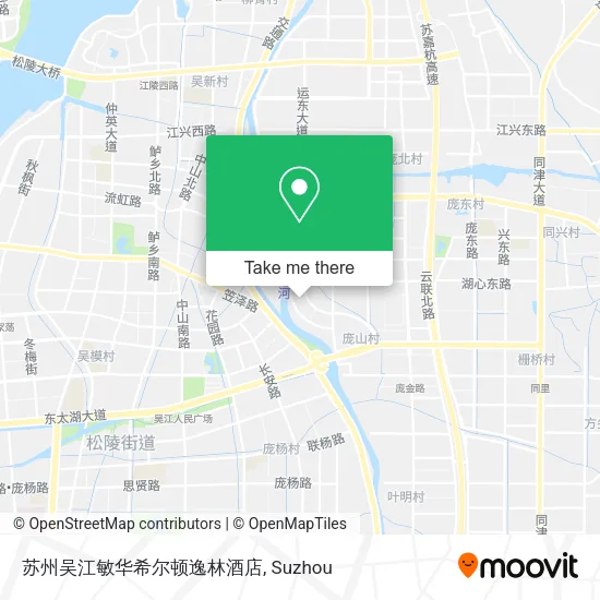 苏州吴江敏华希尔顿逸林酒店 map
