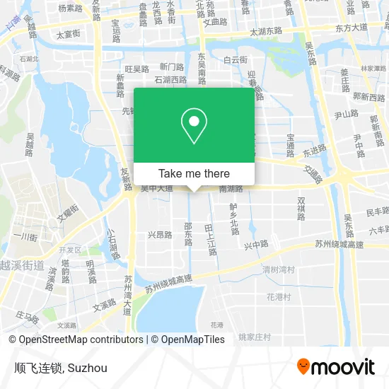 顺飞连锁 map
