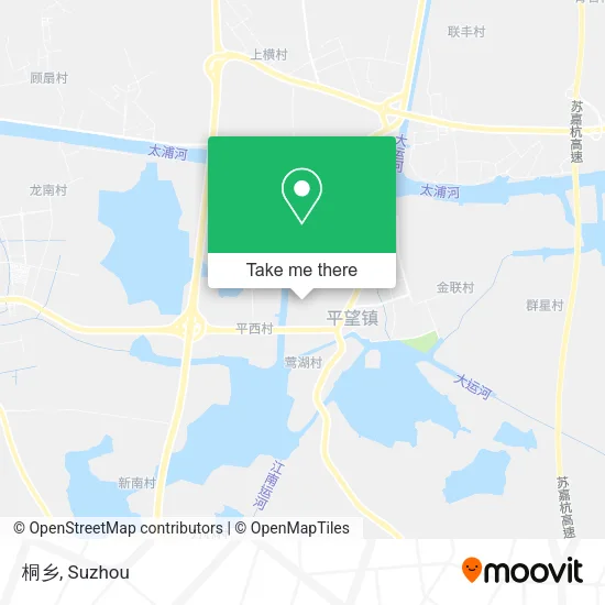 桐乡 map