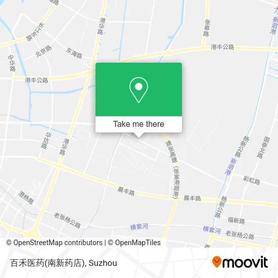 百禾医药(南新药店) map