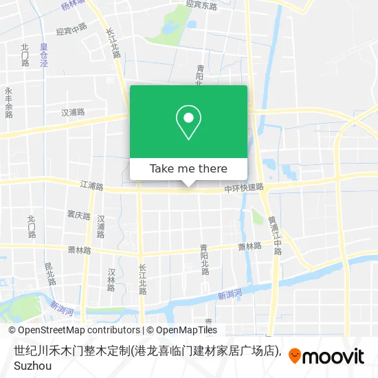 世纪川禾木门整木定制(港龙喜临门建材家居广场店) map