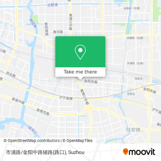 市浦路/金阳中路辅路(路口) map