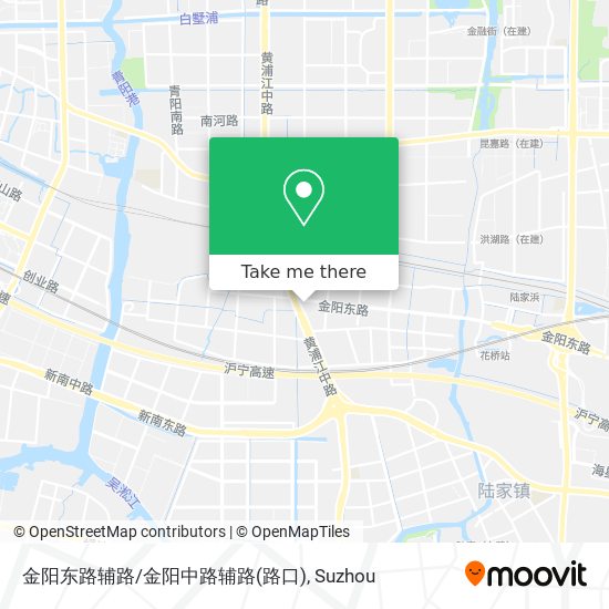 金阳东路辅路/金阳中路辅路(路口) map