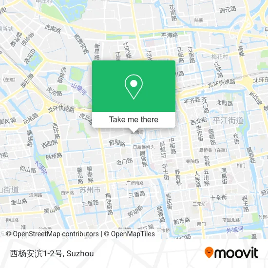 西杨安滨1-2号 map