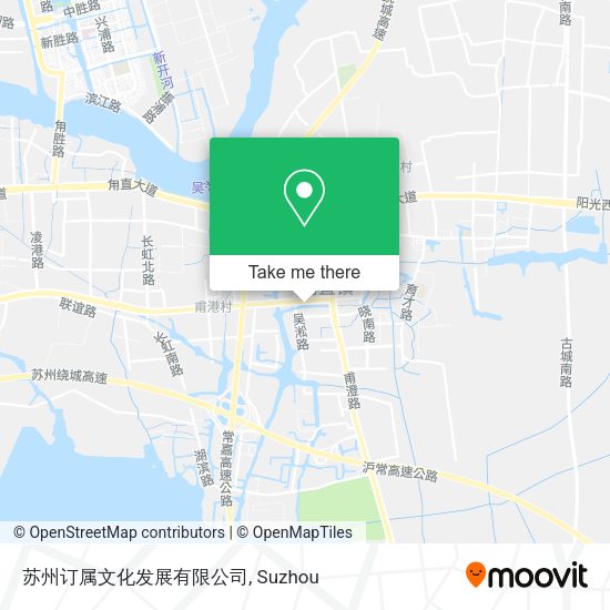 苏州订属文化发展有限公司 map