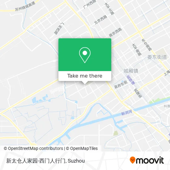新太仓人家园-西门人行门 map