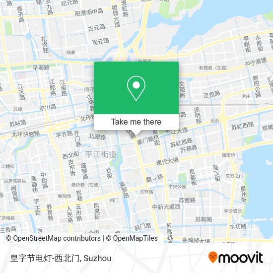 皇字节电灯-西北门 map