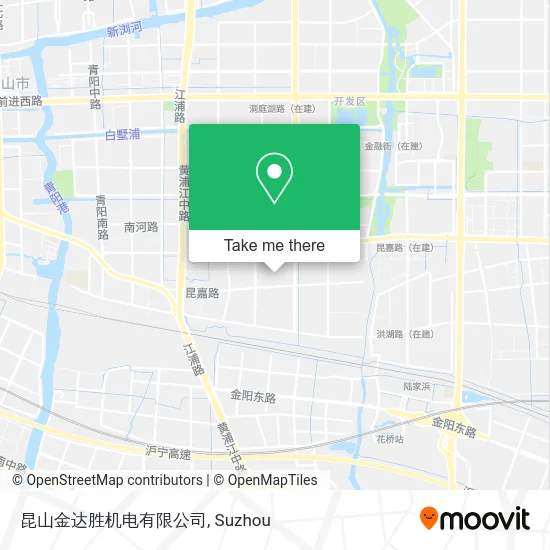 昆山金达胜机电有限公司 map