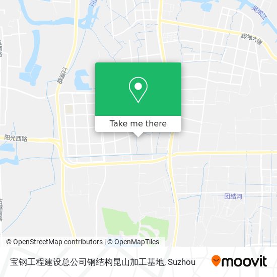 宝钢工程建设总公司钢结构昆山加工基地 map