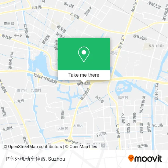 P室外机动车停放 map
