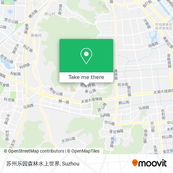 苏州乐园森林水上世界 map
