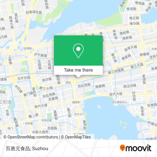 百惠元食品 map