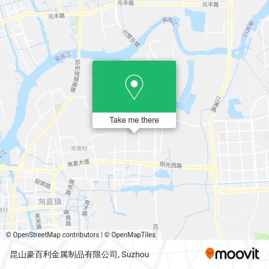 昆山豪百利金属制品有限公司 map