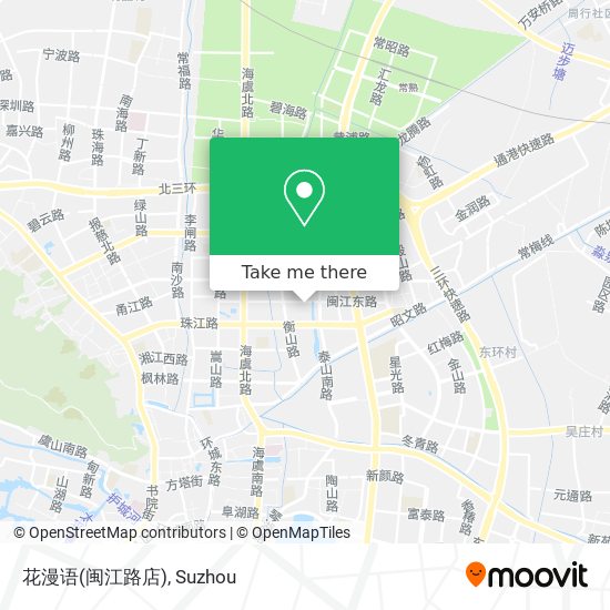 花漫语(闽江路店) map