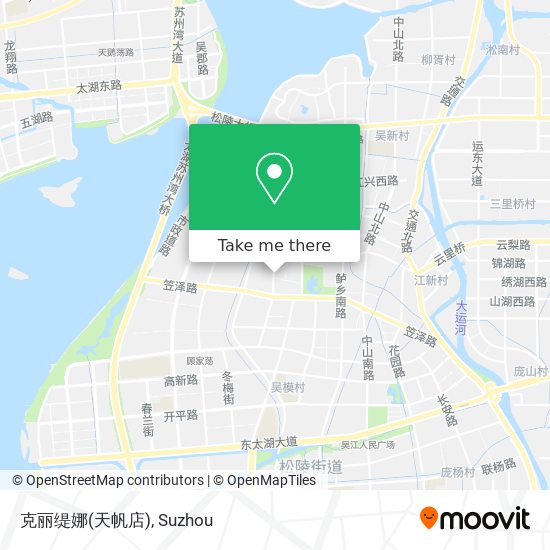 克丽缇娜(天帆店) map