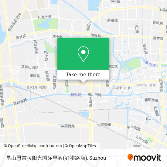 昆山恩吉拉阳光国际早教(虹祺路店) map