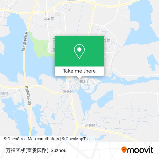 万福客栈(富贵园路) map