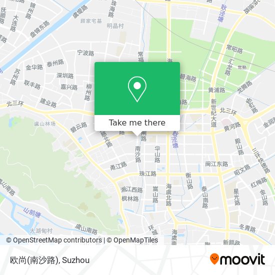 欧尚(南沙路) map