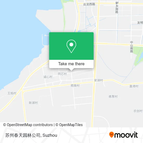 苏州春天园林公司 map
