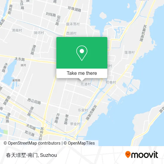 春天璟墅-南门 map