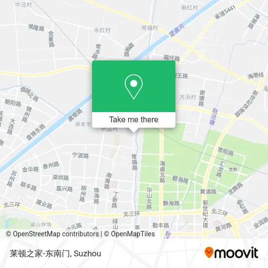 莱顿之家-东南门 map