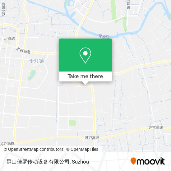 昆山佳罗传动设备有限公司 map