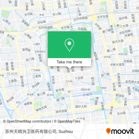 苏州天晴兴卫医药有限公司 map