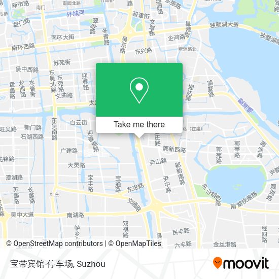 宝带宾馆-停车场 map