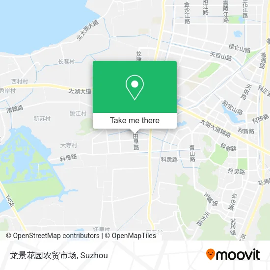 龙景花园农贸市场 map