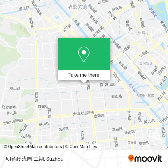 明德物流园-二期 map