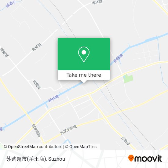 苏购超市(岳王店) map