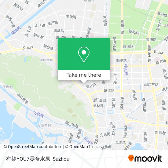 有柒YOU7零食水果 map
