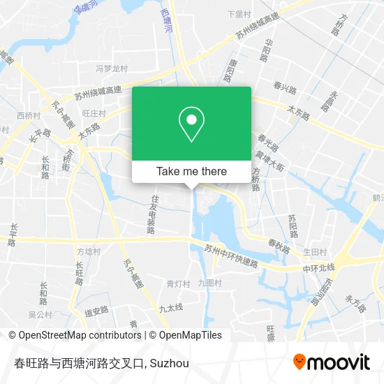 春旺路与西塘河路交叉口 map