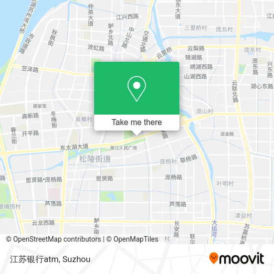 江苏银行atm map