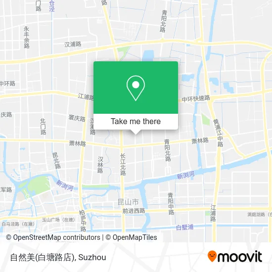 自然美(白塘路店) map