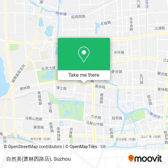 自然美(萧林西路店) map
